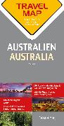 Reisekarte Australien 1:4.000.000. 1:4'000'000